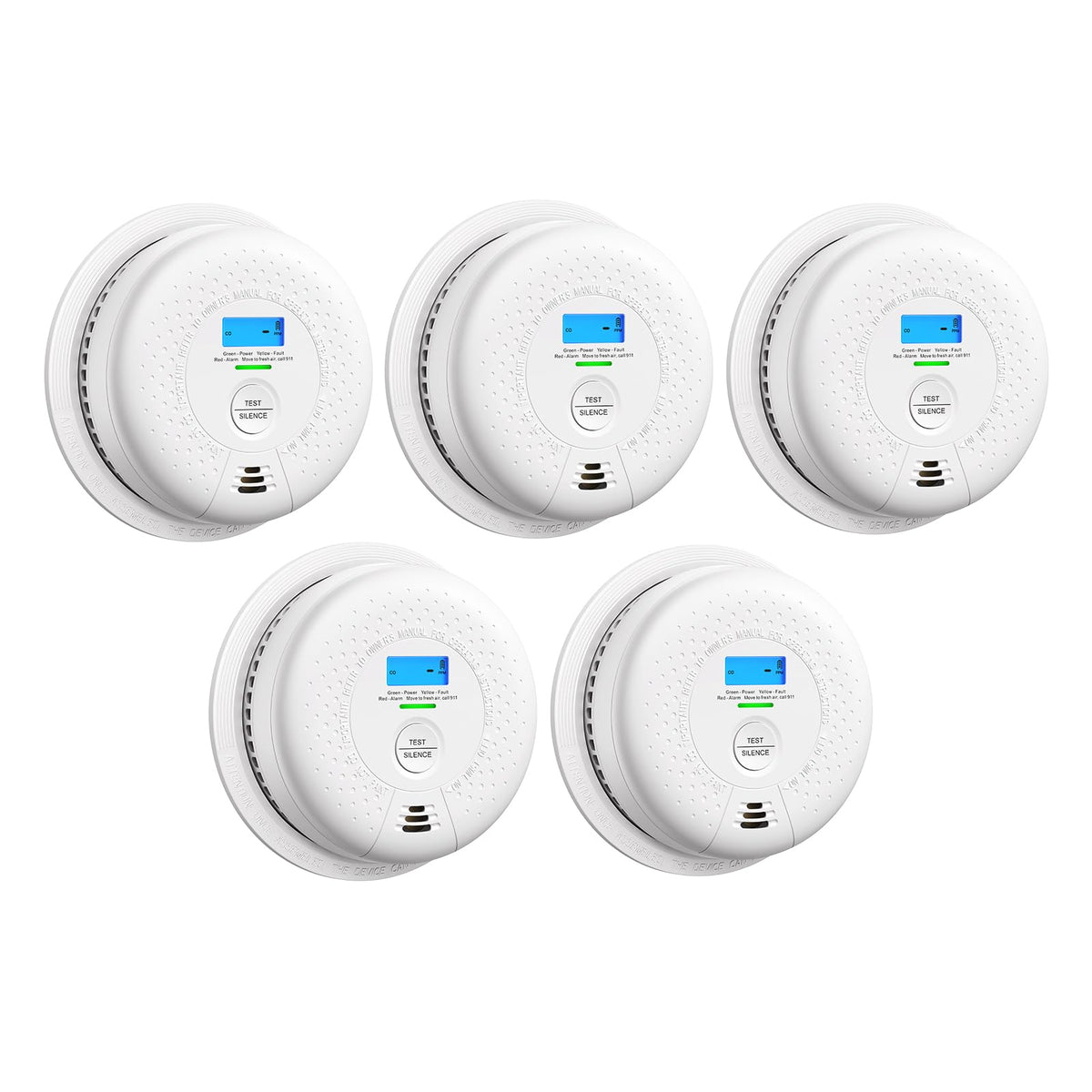 X-Sense Smoke Detector and Carbon Monoxide Detector, SC01, 1-Pack