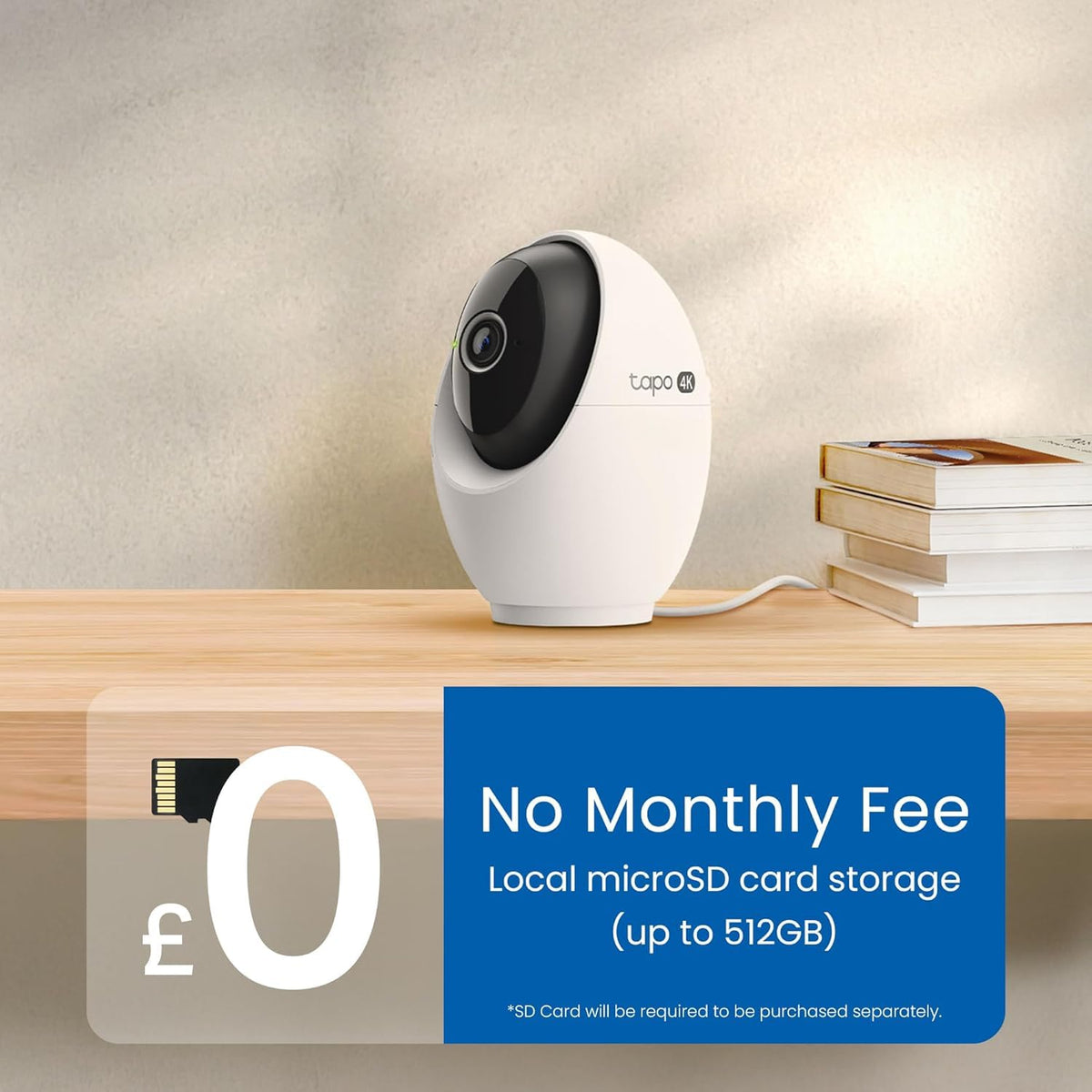 Tapo C200P2 2-Pack Full HD Indoor Security Camera Pet Camera House Security