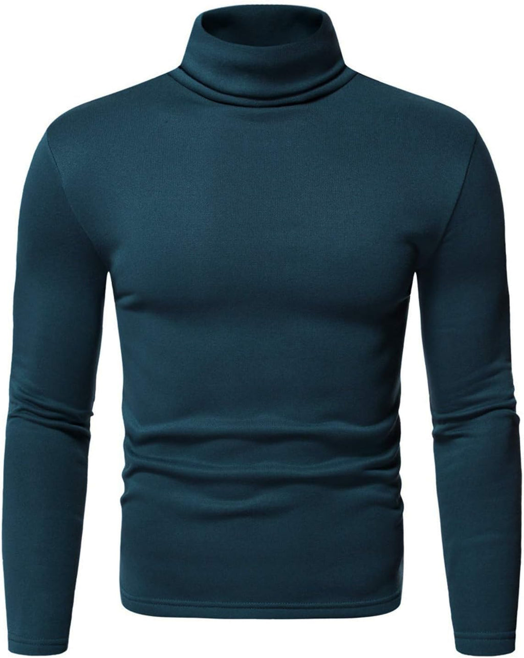 Men's Thermal Turtle Neck Top Long Sleeve Turtleneck Shirts Basic Undershirt Baselayer Pullover for Winter
