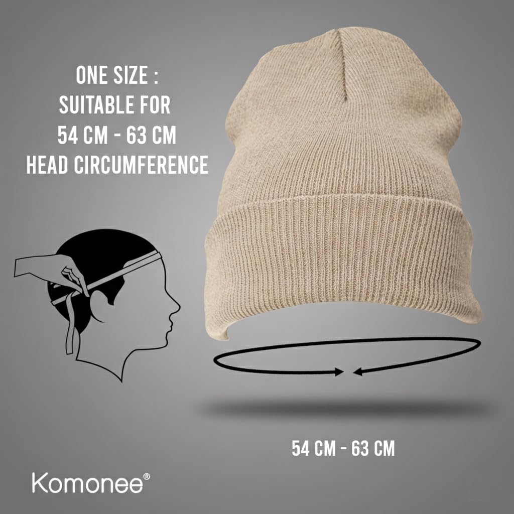 Beanie Hat Plain Soft Comfortable Casual for Men Women Warm Knitted Winter Woolly Skully Ski Headwear Stretchy Thermal Unisex Cap Perfect for Daily Wear Outdoor Sports and Hiking