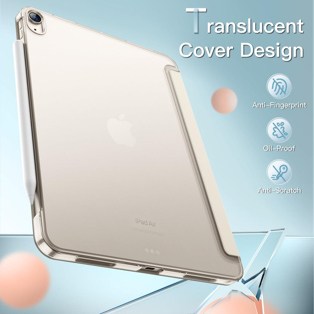 JETech Case for iPad Air 11" M4/M3/M2 & iPad Air 5/4 10.9", Black