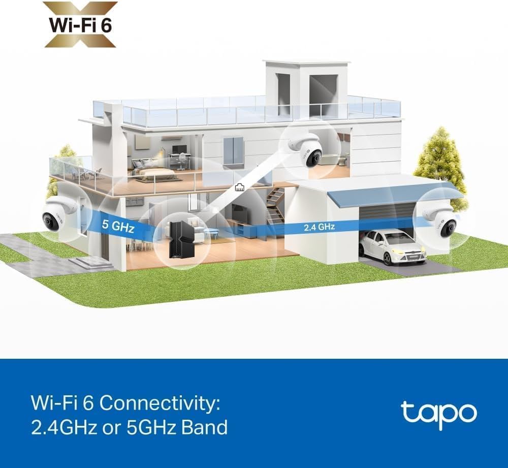 Tapo C530WS 3K 5MP Pan/Tilt Outdoor Security Camera CCTV Camera