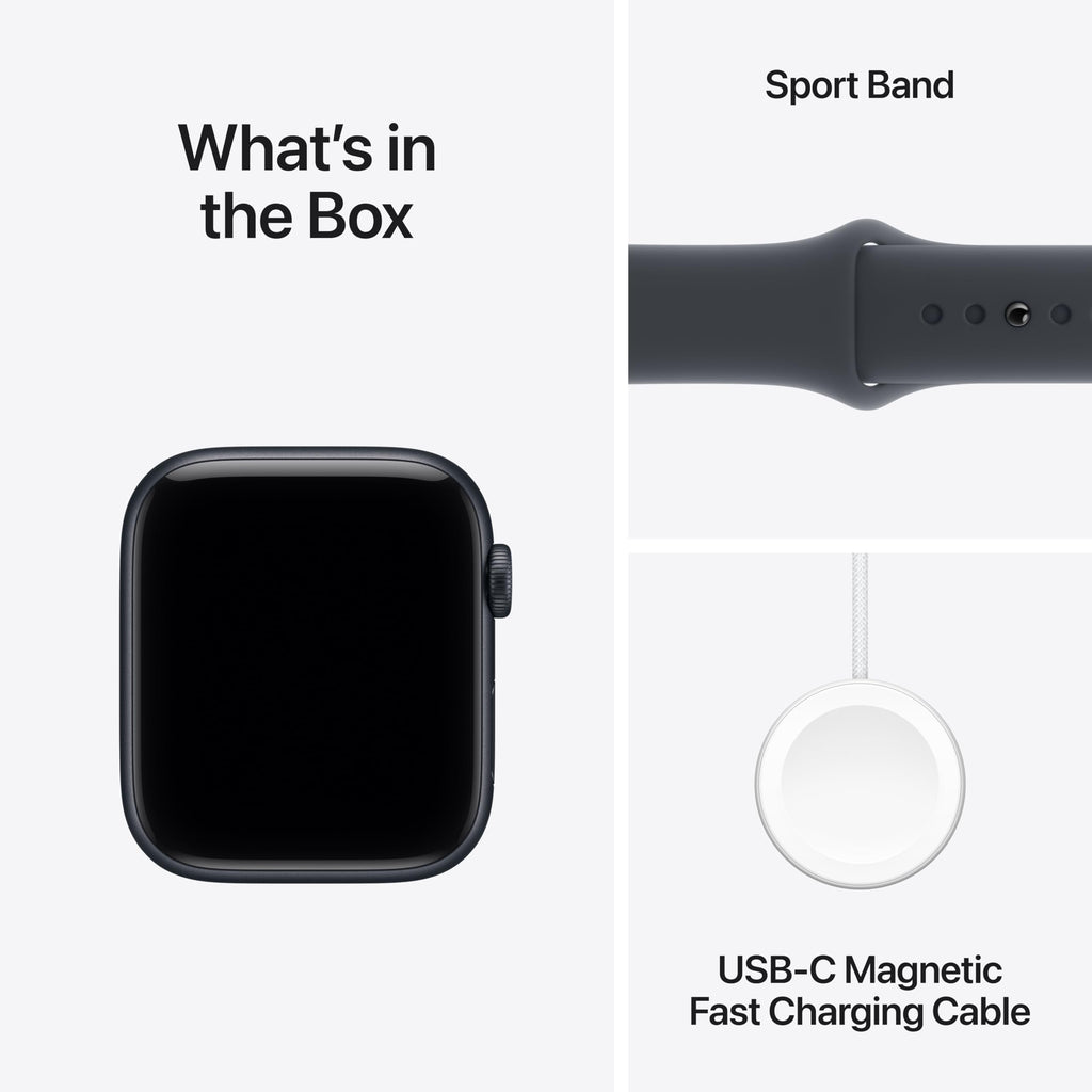 Apple Watch SE 3 GPS 40mm Smartwatch with Starlight Aluminium Case with Starlight Sport Band S/M. Fitness and Sleep Trackers, Heart Rate Monitor, Always-On Display, Water Resistant