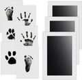 Nabance Baby Hand and Footprint Kit, 3 Inkless Print Pads, 6 Imprint Cards