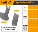 LEILUO 32Pcs Oscillating Tool Blades Wood Metal Multitool Blades Set
