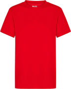 Plain Virgin T-Shirt for Children from 1 to 15 Years, 100% Cotton, Spun, Soft, Unisex, School Uniform P.E. Gym