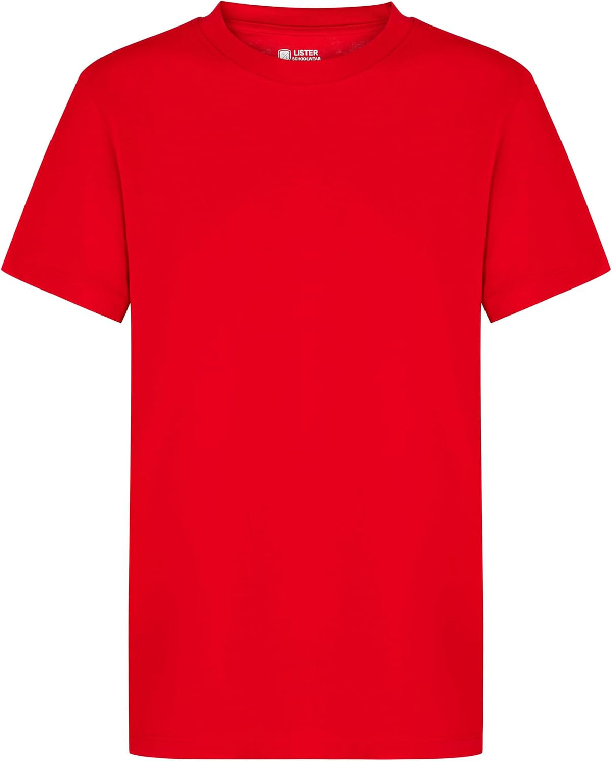 Plain Virgin T-Shirt for Children from 1 to 15 Years, 100% Cotton, Spun, Soft, Unisex, School Uniform P.E. Gym