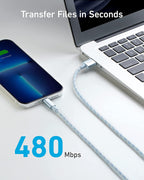 Anker USB A to Lightning Cable,MFi Certified(1.8m, 1Pack, Black)