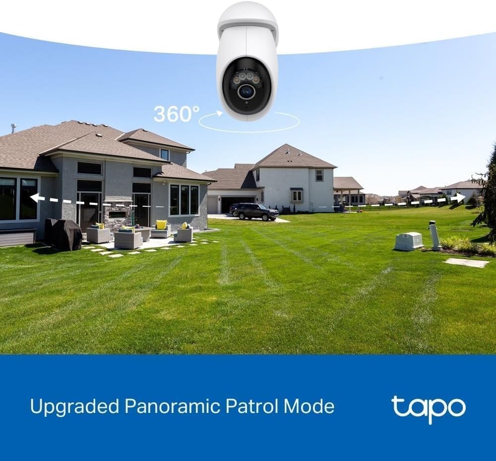 Tapo C530WS 3K 5MP Pan/Tilt Outdoor Security Camera CCTV Camera