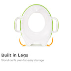 Munchkin Sturdy Potty Seat | Potty Training Toilet Seat with Handles and Legs | Ideal for Toddler and Children | Grey
