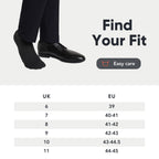 FM London 10-Pack Plain Mens Socks, Soft Cotton Rich Dress Socks Mens 6-11