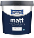 Johnstone's - Contract Matt Emulsion - Brilliant White - 5L