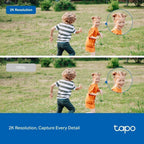 Tapo TP-Link C310 – Indoor Outdoor WiFi Surveillance Camera, 3MP Resolution, IP66 with Night Vision, Motion Detection and Instant Alarm, Control with iOS App, Android, Compatible with Alexa