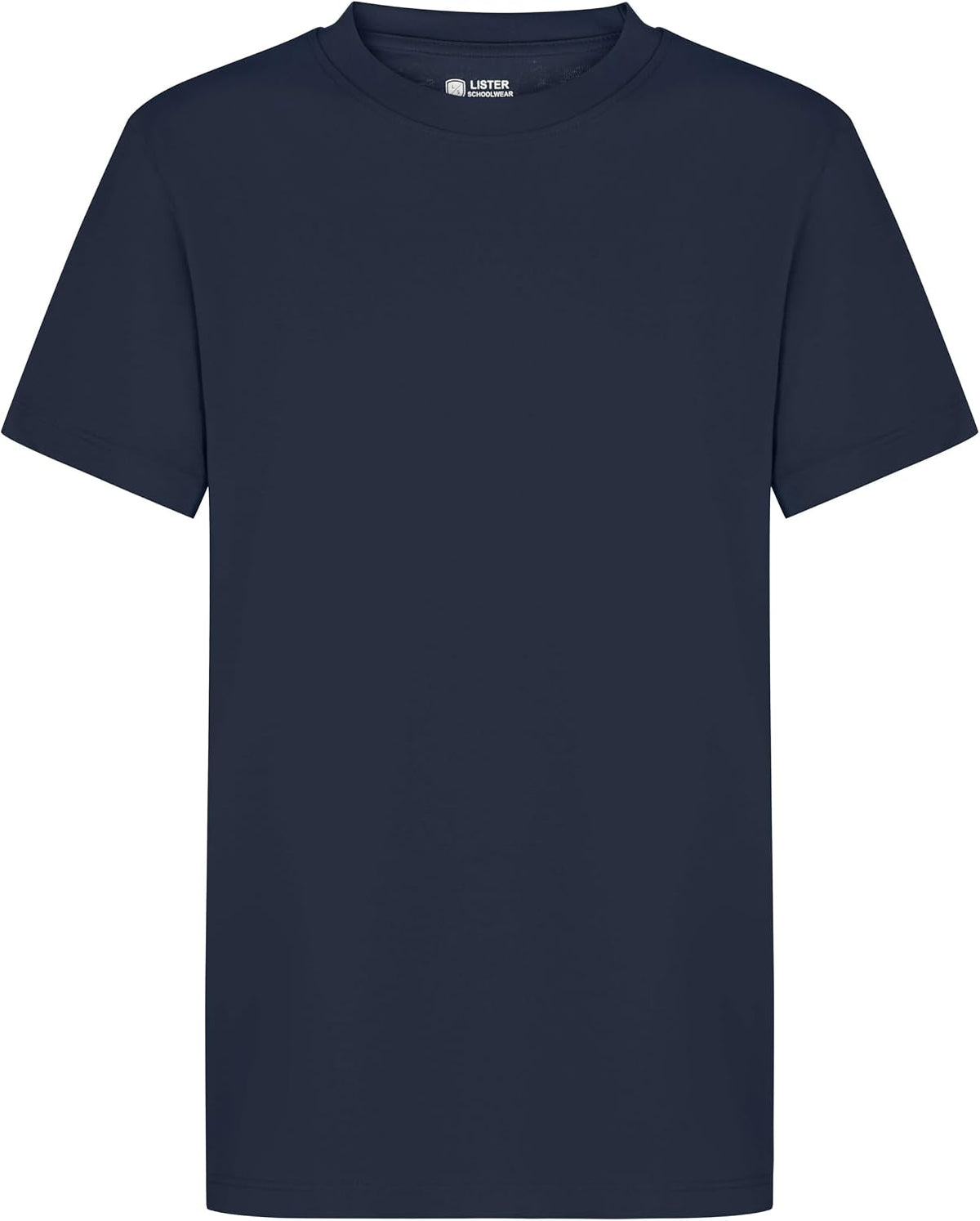 Plain Virgin T-Shirt for Children from 1 to 15 Years, 100% Cotton, Spun, Soft, Unisex, School Uniform P.E. Gym