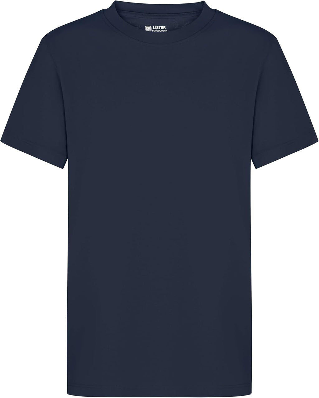 Plain Virgin T-Shirt for Children from 1 to 15 Years, 100% Cotton, Spun, Soft, Unisex, School Uniform P.E. Gym