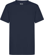 Plain Virgin T-Shirt for Children from 1 to 15 Years, 100% Cotton, Spun, Soft, Unisex, School Uniform P.E. Gym