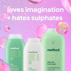 Method Daily Zen Shampoo, Cucumber & Green Tea, Sulphate Free, 350ml