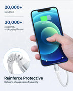 2Pack 2M iPhone Charger Cable, MFi Certified Lightning Cable Fast Charging Braided iPhone Charger Fast Charge USB Charging Lead for Phone 14 13 12 11 Pro Max XS XR X 8 7 6 Plus 5 SE, iPad and iPod