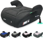 My Babiie MBCSB10 Booster Car Seat - Lightweight at 1kg, Approx. 6-12 Years (125-150cm, 22-36kg), R129, i-Size Backless Child Car Seat, Group 3, Compact, Portable, Ideal for Travel - Black
