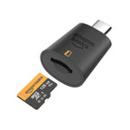 Amazon Basics microSDXC Memory Card, 64GB, A2, U3, 100MB/s Read Speed, Black, 2-Pack