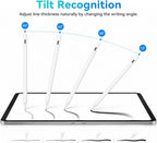 Kingone pencil for Apple iPad 2018-2026,2X Faster Charging & Palm Rejection & Tilt Sensitivity & Magnetic,Stylus Pen Compatible with iPad 6~11th,Pro 11"/12.9"/13",Air 3~5th,Air 11"/13",Mini 7/6/5th.