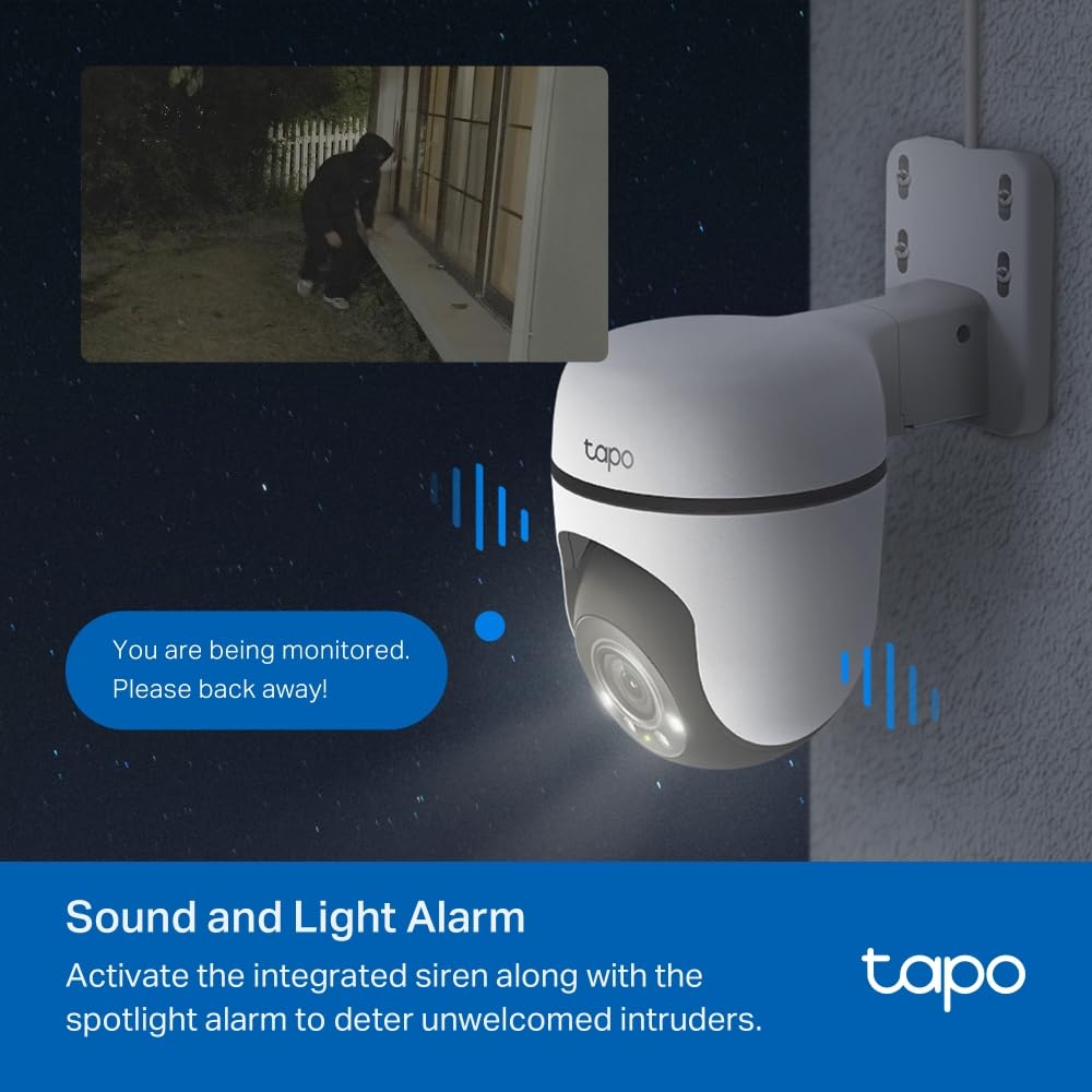Tapo C615F KIT 2K 3MP Solar Floodlight Outdoor Security Camera Wireless