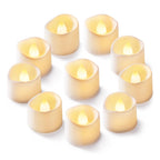 Homemory 24-Pack Flameless Tea Lights Candles Battery Operated, 200+ Hours