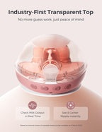 Momcozy M5 Smart Wearable Breast Pump, Double Pack, Gray