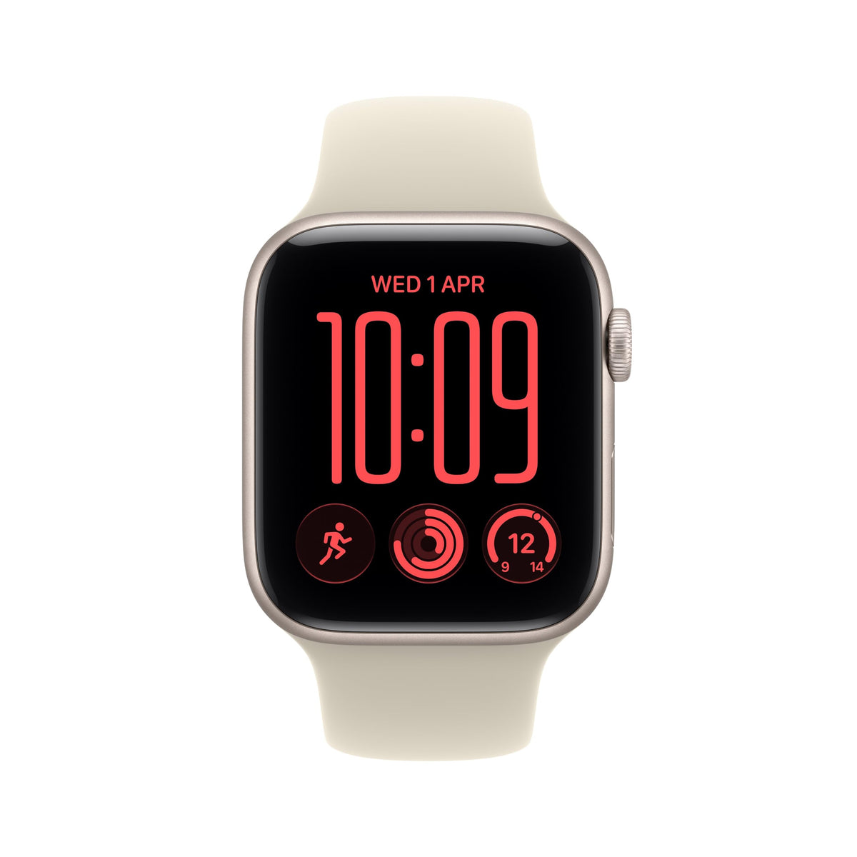 Apple Watch SE 3 GPS 40mm Smartwatch with Starlight Aluminium Case with Starlight Sport Band S/M. Fitness and Sleep Trackers, Heart Rate Monitor, Always-On Display, Water Resistant