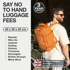 Cabin Max Ryanair Cabin Bag Underseat Hand Luggage Travel Backpack 40x20x25
