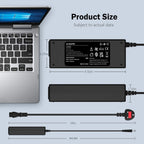 90W Laptop Charger Compatible with HP EliteBook Probook Pavilion Compaq