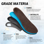 VALSOLE Thick Warm Wool Insoles for Men Women,Orthotic Insole,Arch SupportFor Insole,Plantar FasciitisInsole,for OverPronation,Flat Feet,Metatarsalgia,Heel Pain,Fleece Thermal Insoles(4-23cm,Brown)