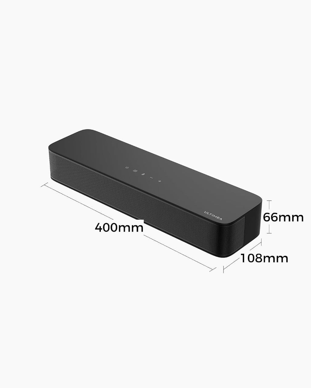ULTIMEA 2.1ch Soundbar All-in-one, Built-in Subwoofer for TV