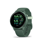 Garmin vívoactive 6, 42mm GPS smartwatch, AMOLED touchscreen, all-day health monitoring, personalised fitness features, advanced sleep coaching, Music, up to 11 days battery life, Bone/Lunar Gold