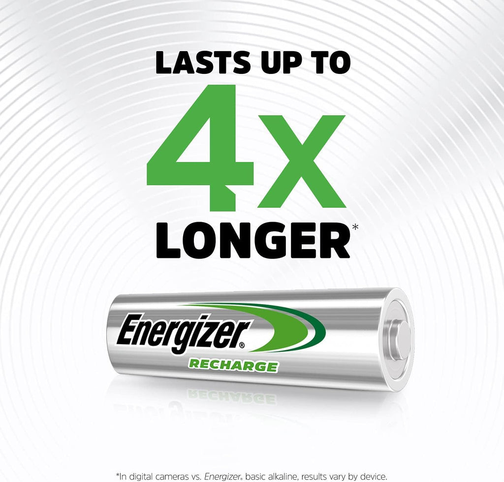 Energizer Recharge Power Plus - Rechargeable AAA Batteries (8 Pack)