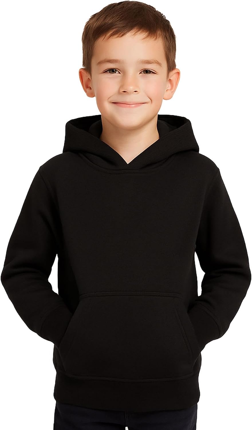 A2Z 4 Kids Girls Boys Plain Sweatshirt Tie Dye Pullover Shirt Fleece Hooded Jumper PE School Warm Coats Long Sleeve Top New Casual Fashion for Childrens Unisex Age 2-13 Years