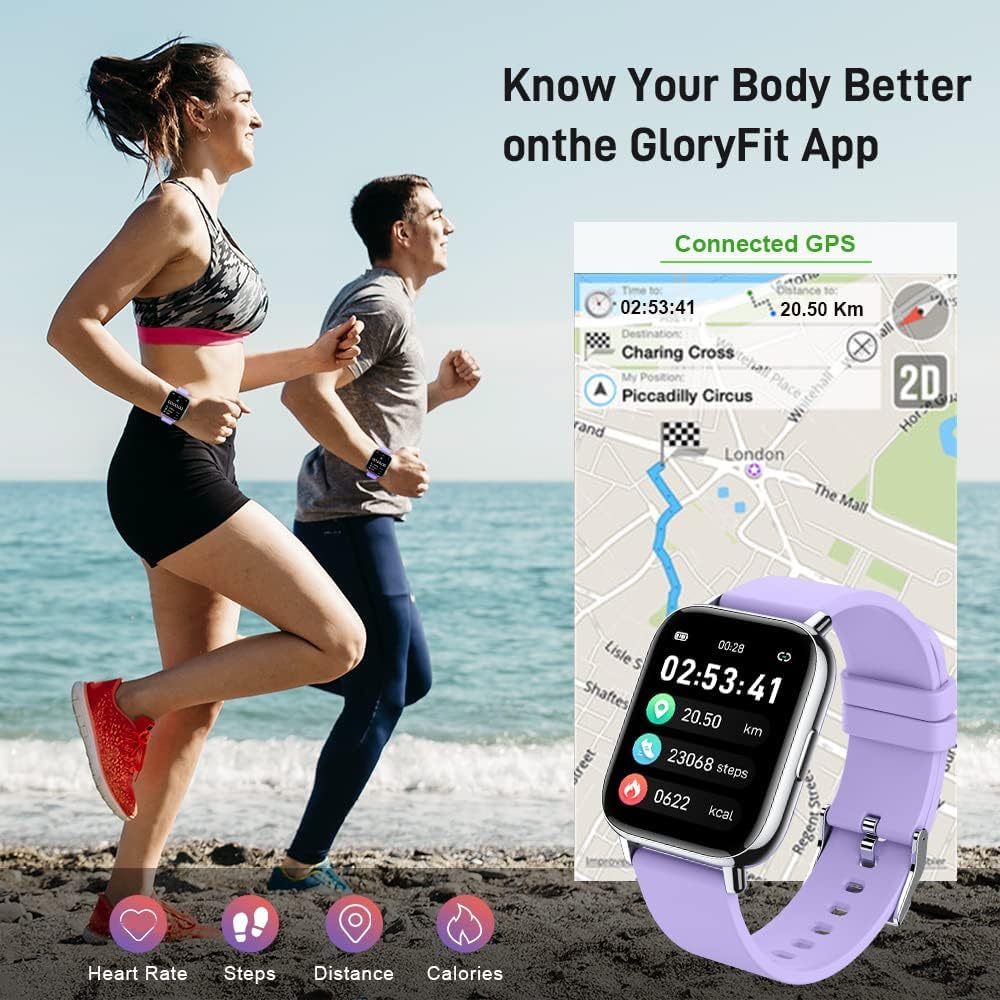 Motast Smart Watch, Fitness Tracker 1.69'' HD for Men Women