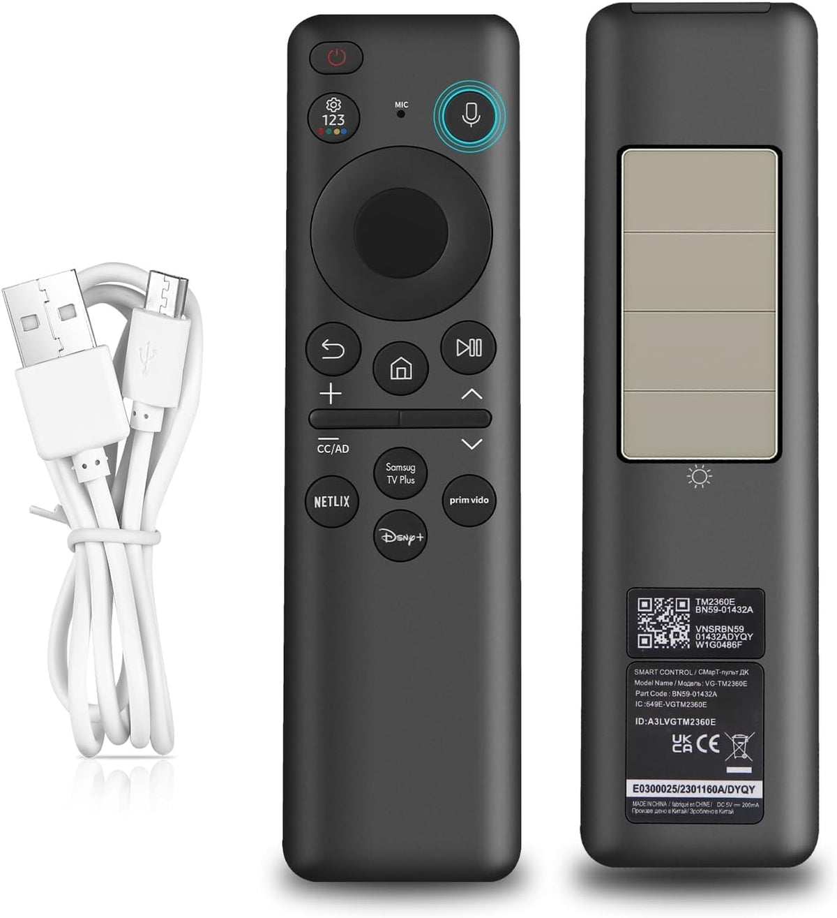 Gvirtue Voice Replacement Compatible with F-ire TV Alexa Voice Remote Pro