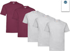 Fruit of the Loom Men's T-Shirt Iconic Tee, Lightweight Ringspun Tee, 5 Pack