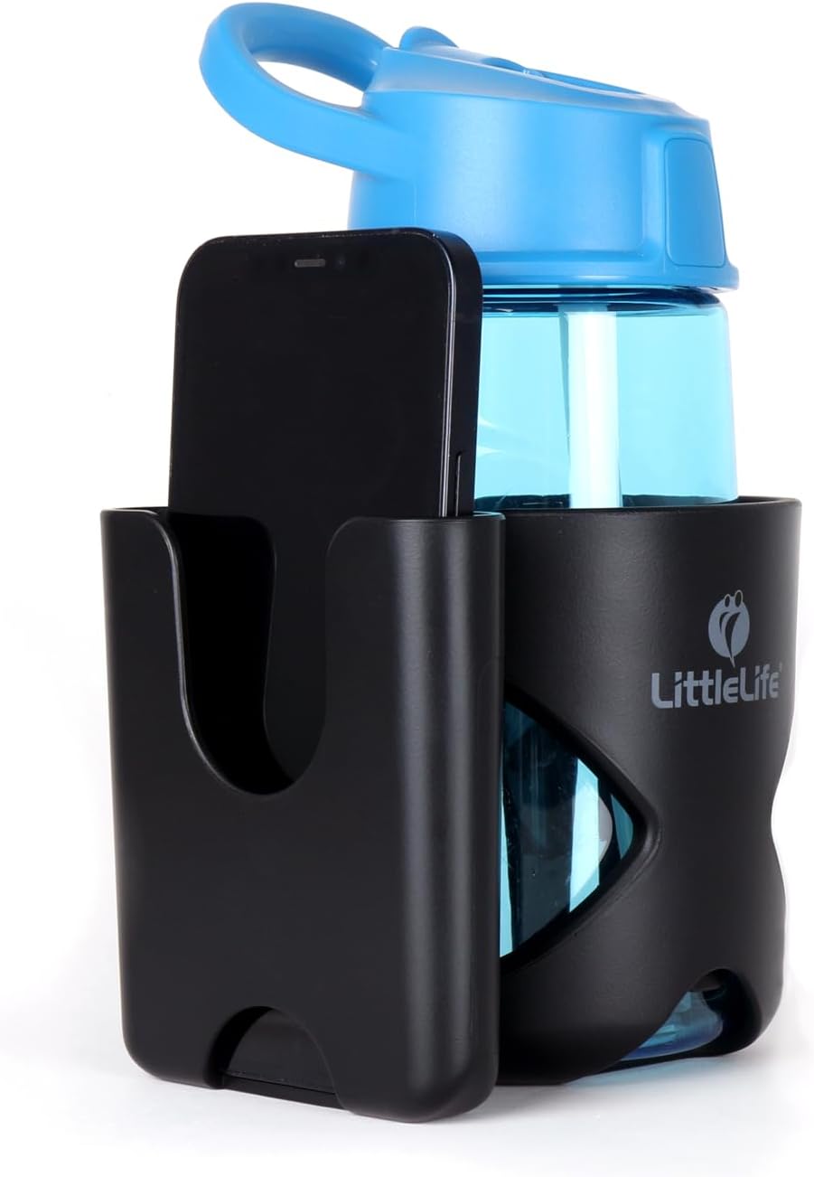 LittleLife Buggy And Pushchair Universal Cup & Phone Holder
