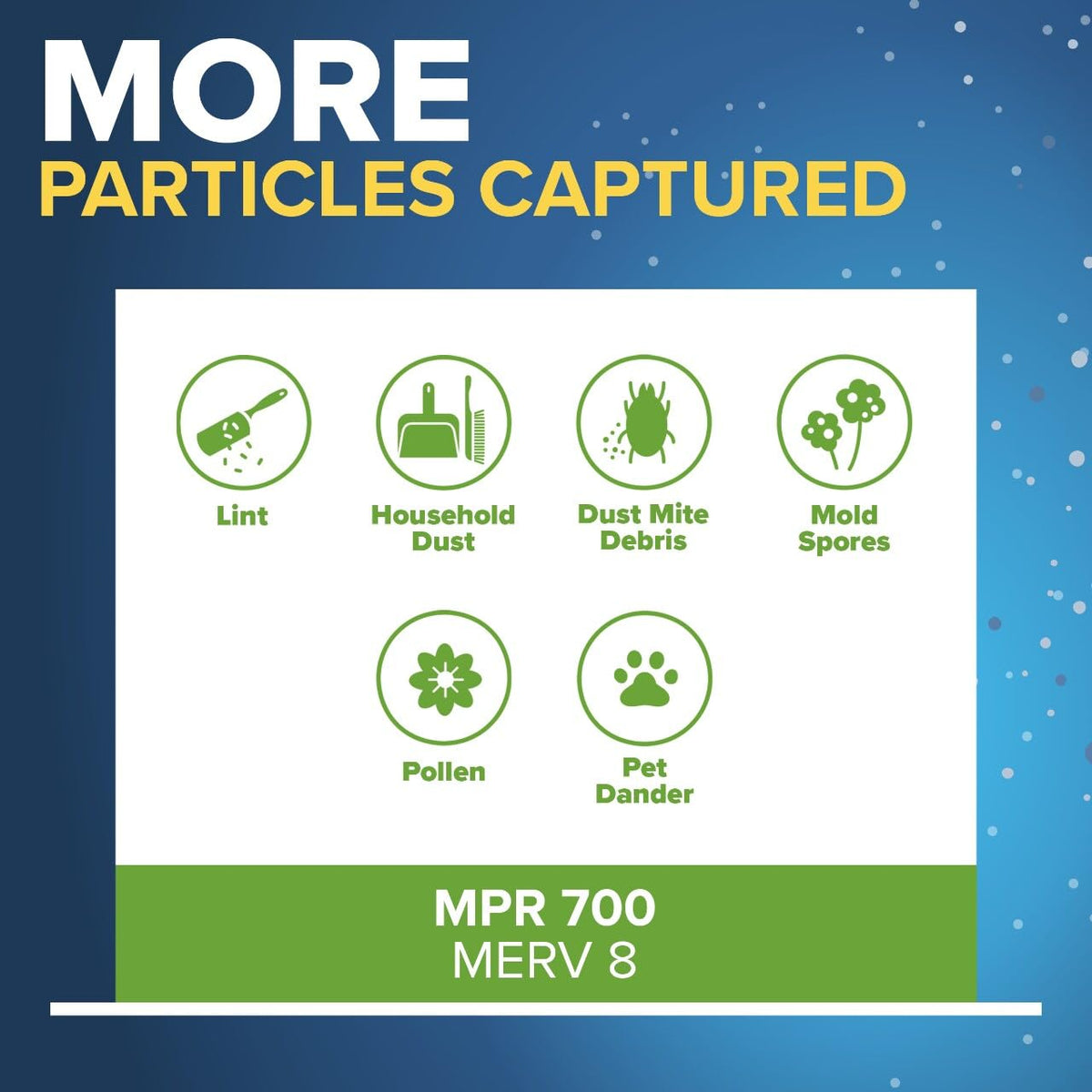 Filtrete 16x25x1 Air Filter, MERV 8, MPR 700, 4 HVAC Filters
