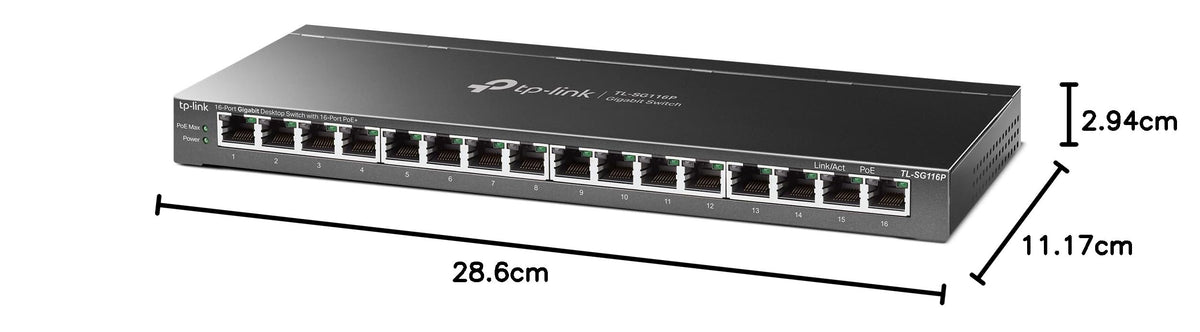 TP-Link LS1005G 5-Port Gigabit Network Switch, Ethernet Splitter