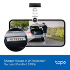 Tapo C615F KIT 2K 3MP Solar Floodlight Outdoor Security Camera Wireless