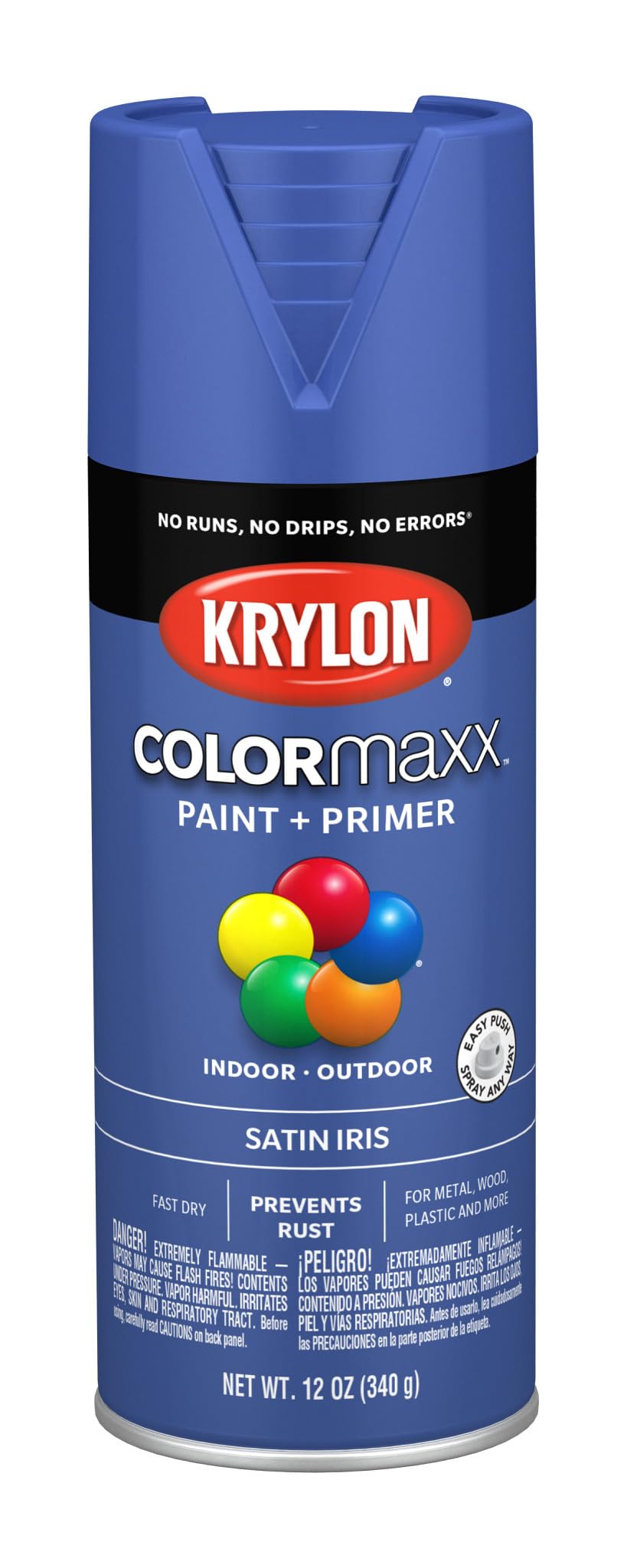 Krylon ColorMaxx 12 Oz. Gloss Spray Paint, Pumpkin Orange - 1 Each