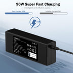 90W Laptop Charger Compatible with HP EliteBook Probook Pavilion Compaq