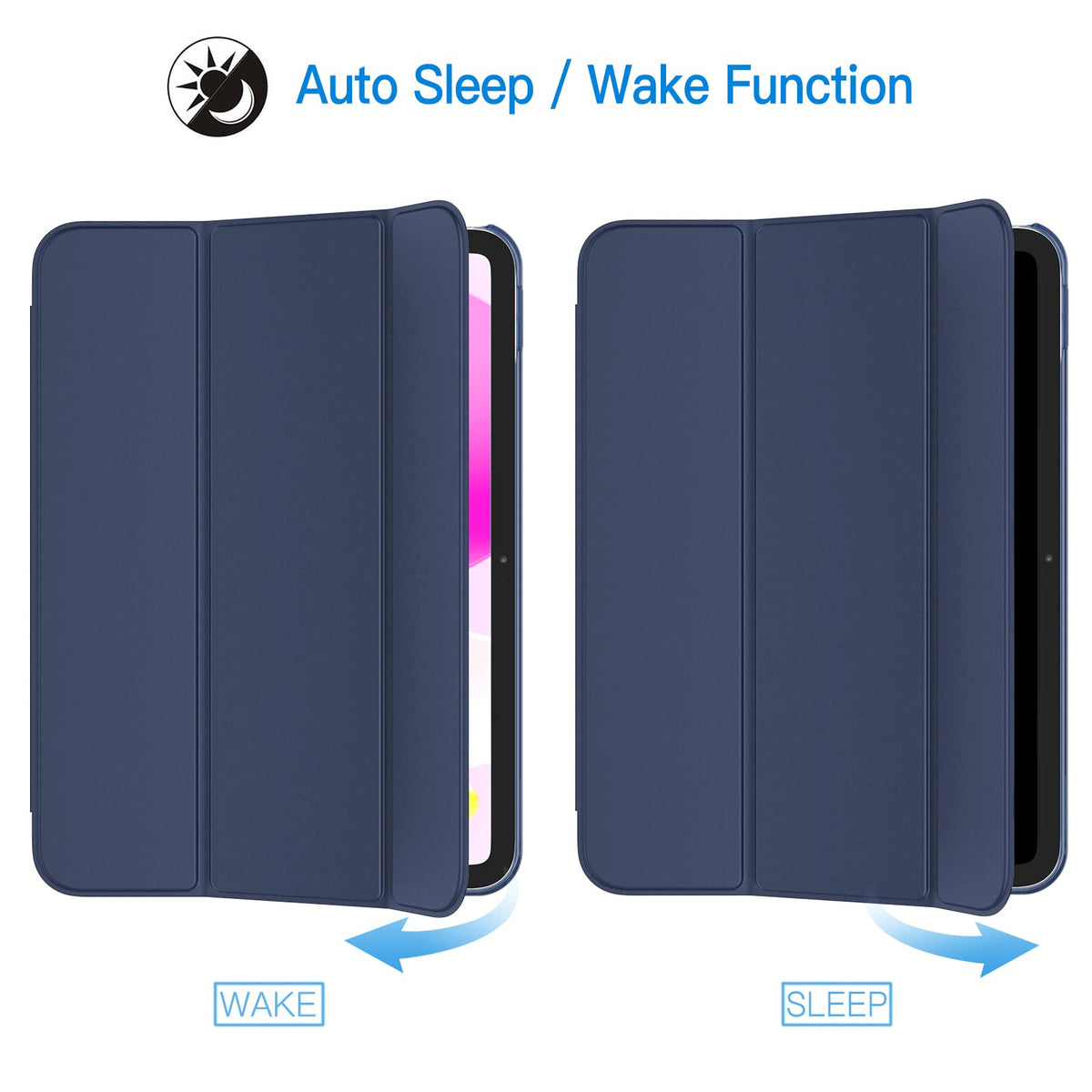 JETech Case for iPad (A16) 11th/10th Gen, Black