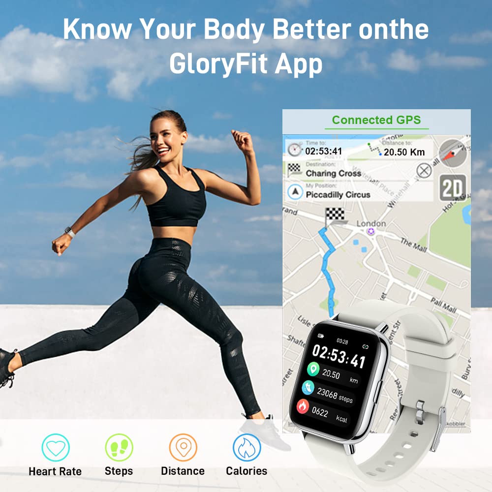 Motast Smart Watch, Fitness Tracker 1.69'' HD for Men Women