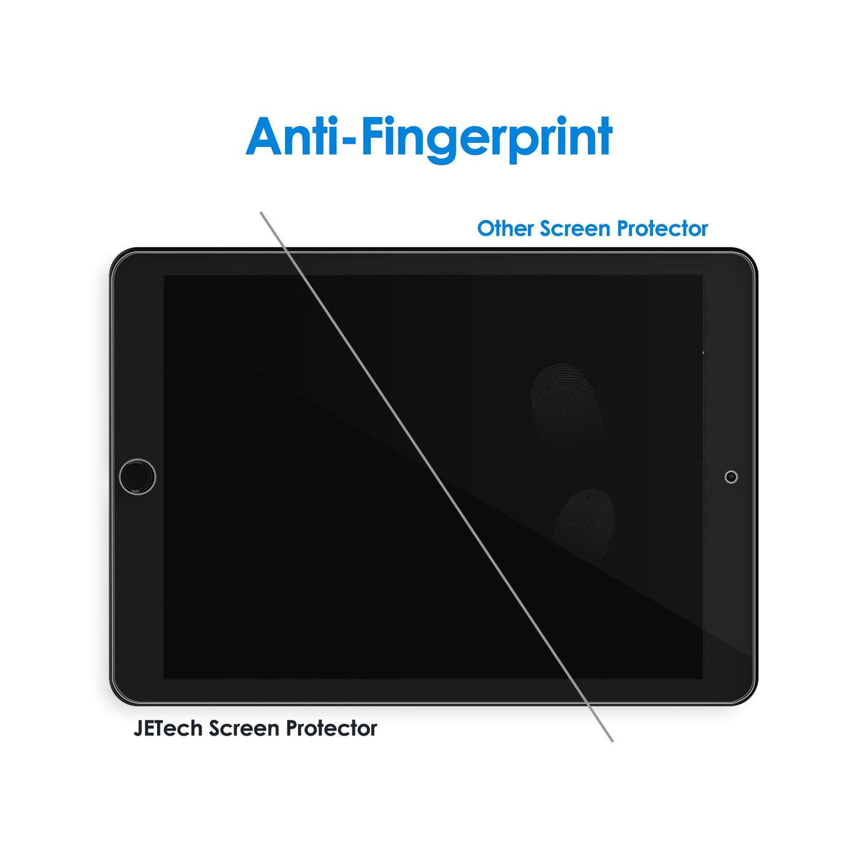 JETech Screen Protector for iPad Air 11" M4/M3/M2, 2-Pack