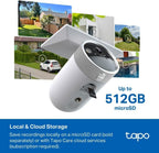 Tapo TC82 2K Battery Outdoor Security Camera Wireless