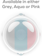 Angelcare - Baby Bath Seat - Soft Touch Support - Water Level Indicator - Fixation by Suction Cups - Grey
